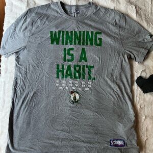 Winning is a Habit Boston Celtics t-shirt